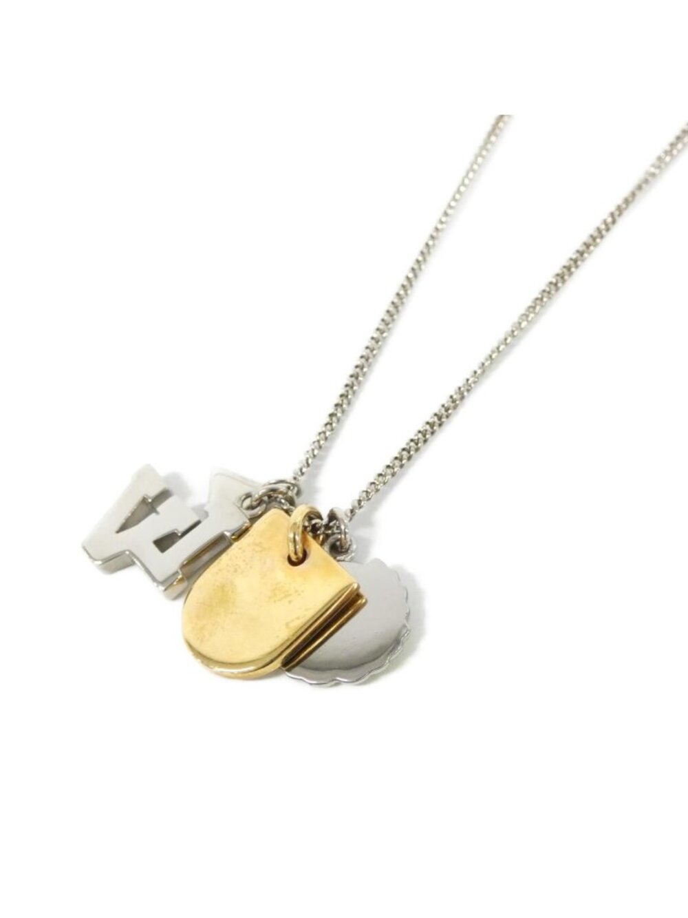 Louis Vuitton Collier Charm's LV League LV Initial Necklace - Picture 4 of 6